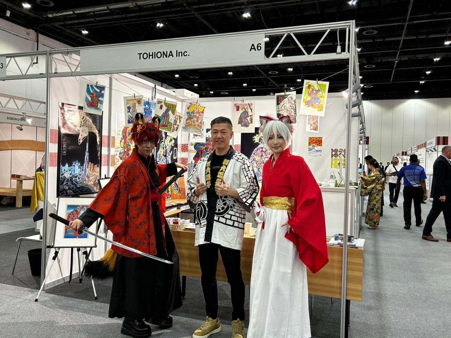 ドバイ展示会レポ #2「衣装でどう魅せる?」