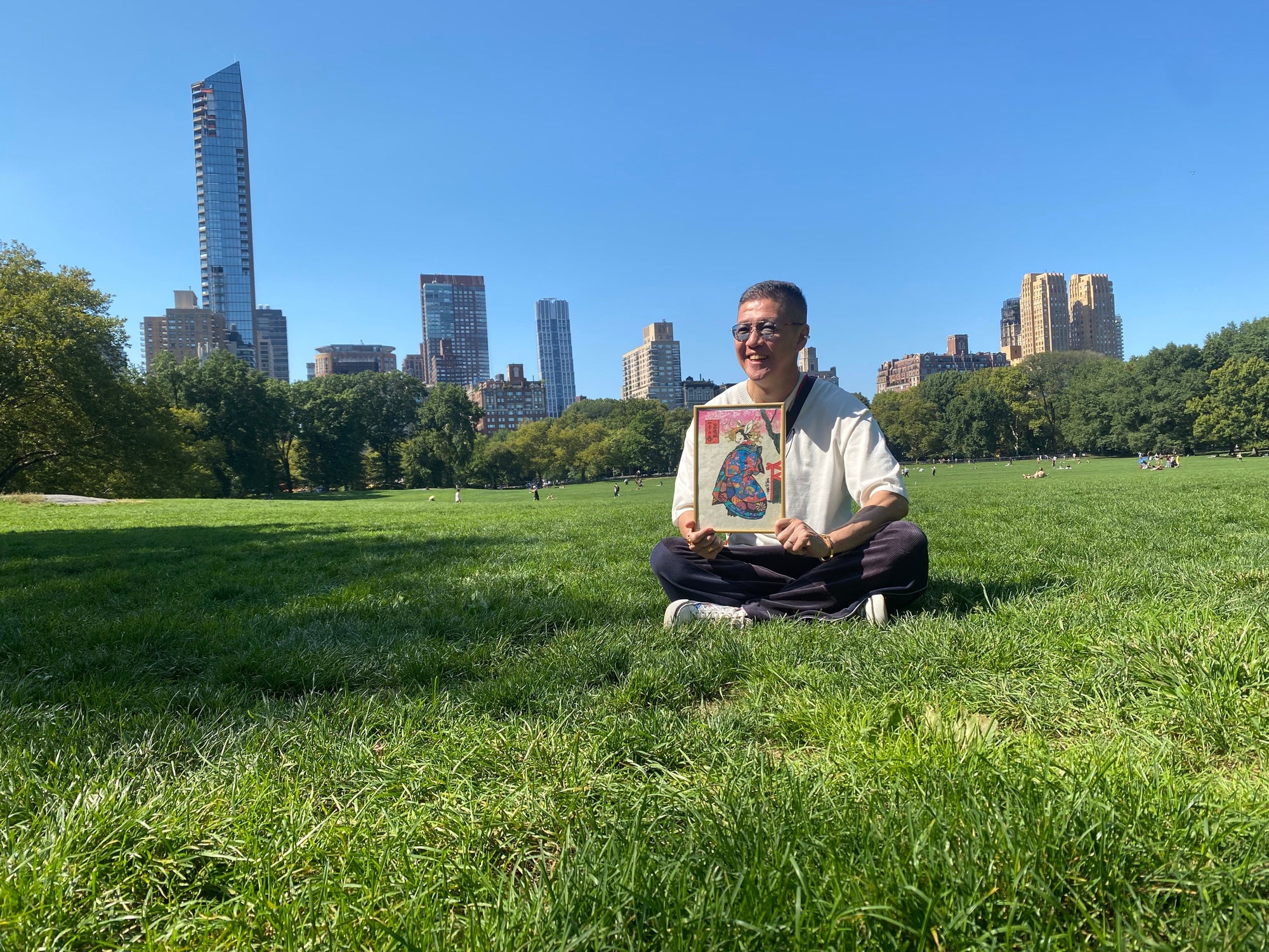 【NY出張編 #6】セントラルパークで知らないおじさんと勝手にじゃむった話。