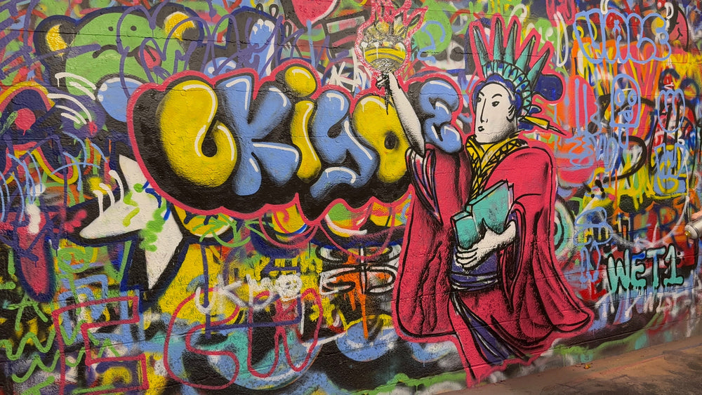 【NY番外編 その２】グラフィティアートと浮世絵でじゃむった話