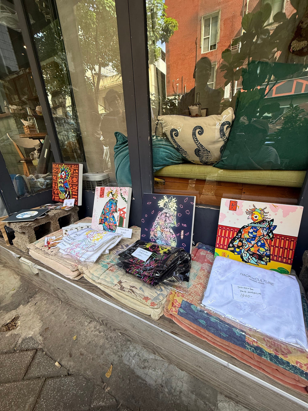 【台湾出張編 #3】それは突然、軒下ではじまった。POP UP in 台北