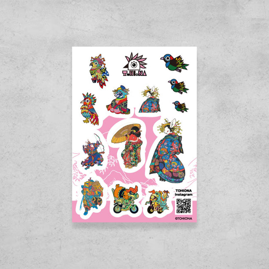 02 TOHIONA World | TOHIONA Collection Sticker