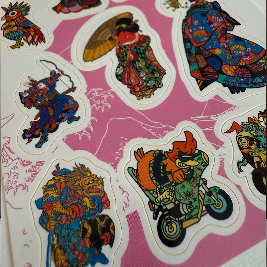 02 TOHIONA World | TOHIONA Collection Sticker