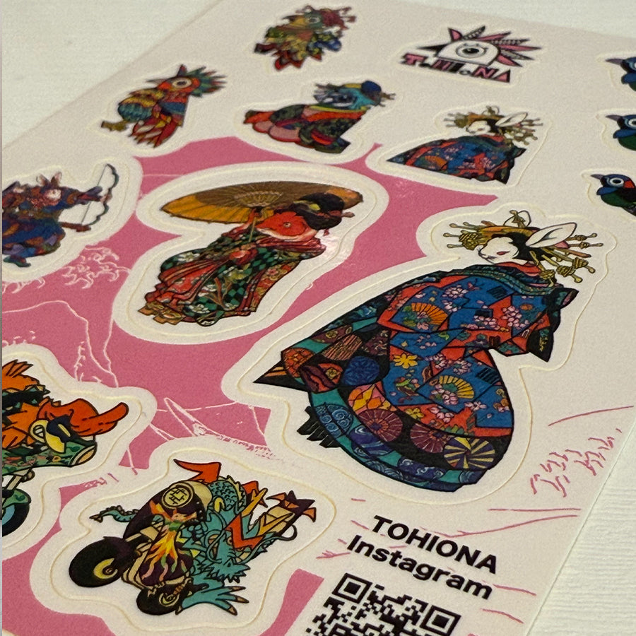 02 TOHIONA World | TOHIONA Collection Sticker